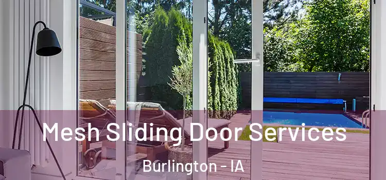 Mesh Sliding Door Services Burlington - IA