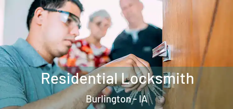 Residential Locksmith Burlington - IA