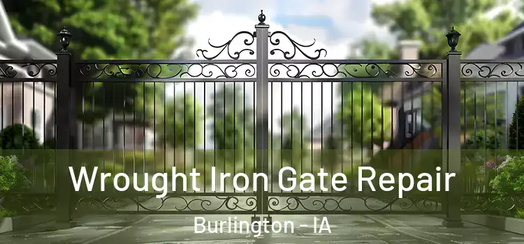 Wrought Iron Gate Repair Burlington - IA